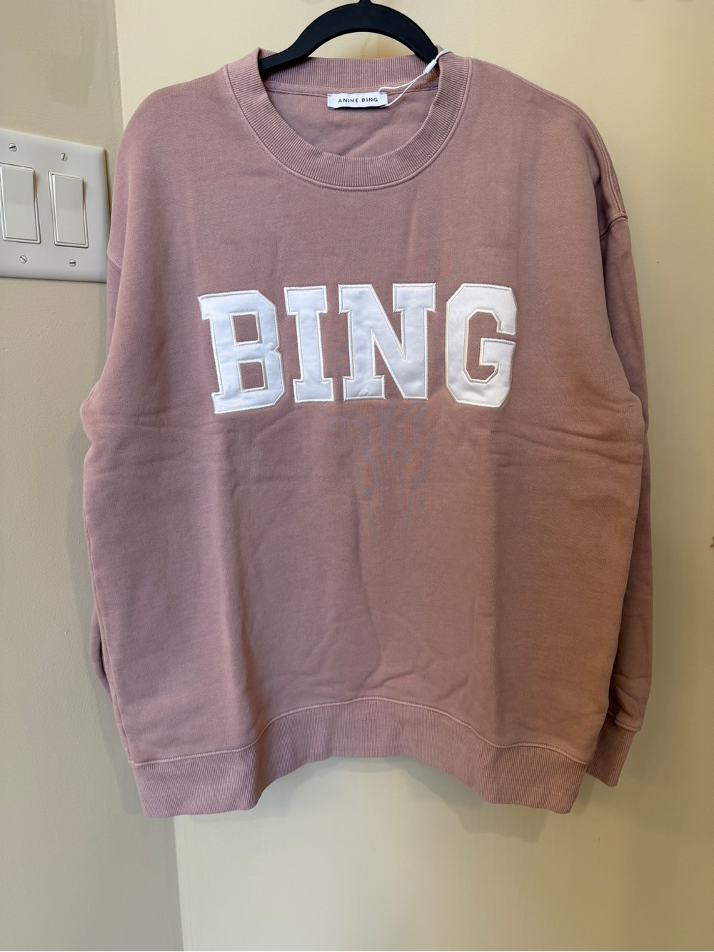 NWT Anine Bing Sweatshirt Closet Cleanout Brand New Pullover Casual Top size M